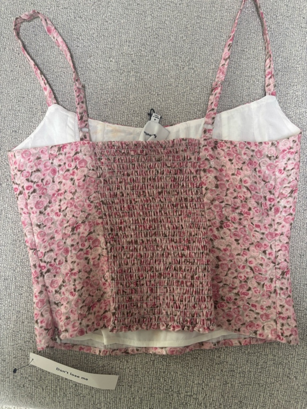 NWT Reformation Hattie Linen Top - Picture 7 of 7